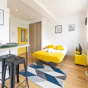 Le Yellow, Studio Renove, Tout Confort, Jardin Saint-Jacques-de-La-Lande