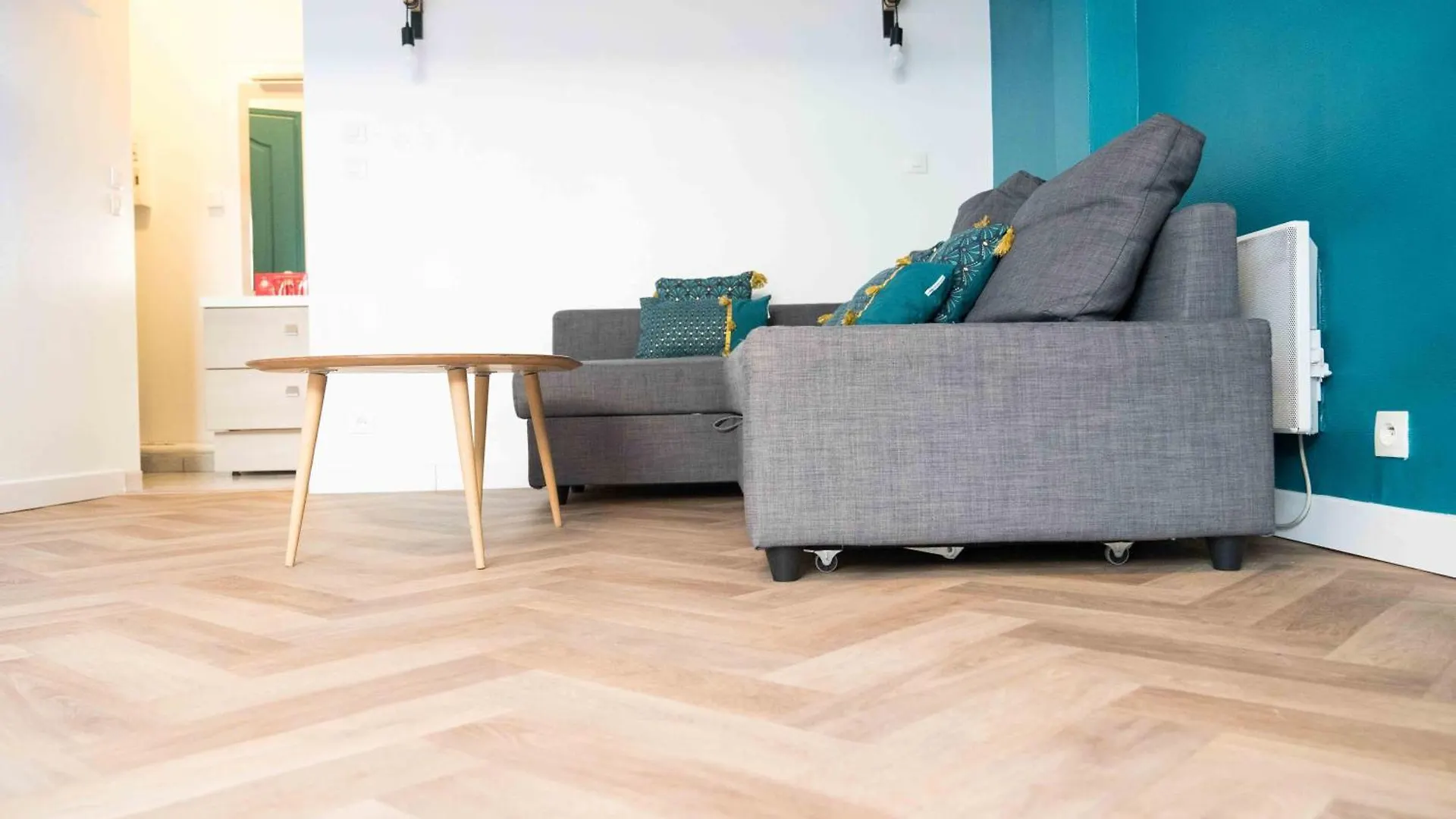 Balneo, Ecran Lcd, Literie 160X200 Apartman Lyon Franciaország