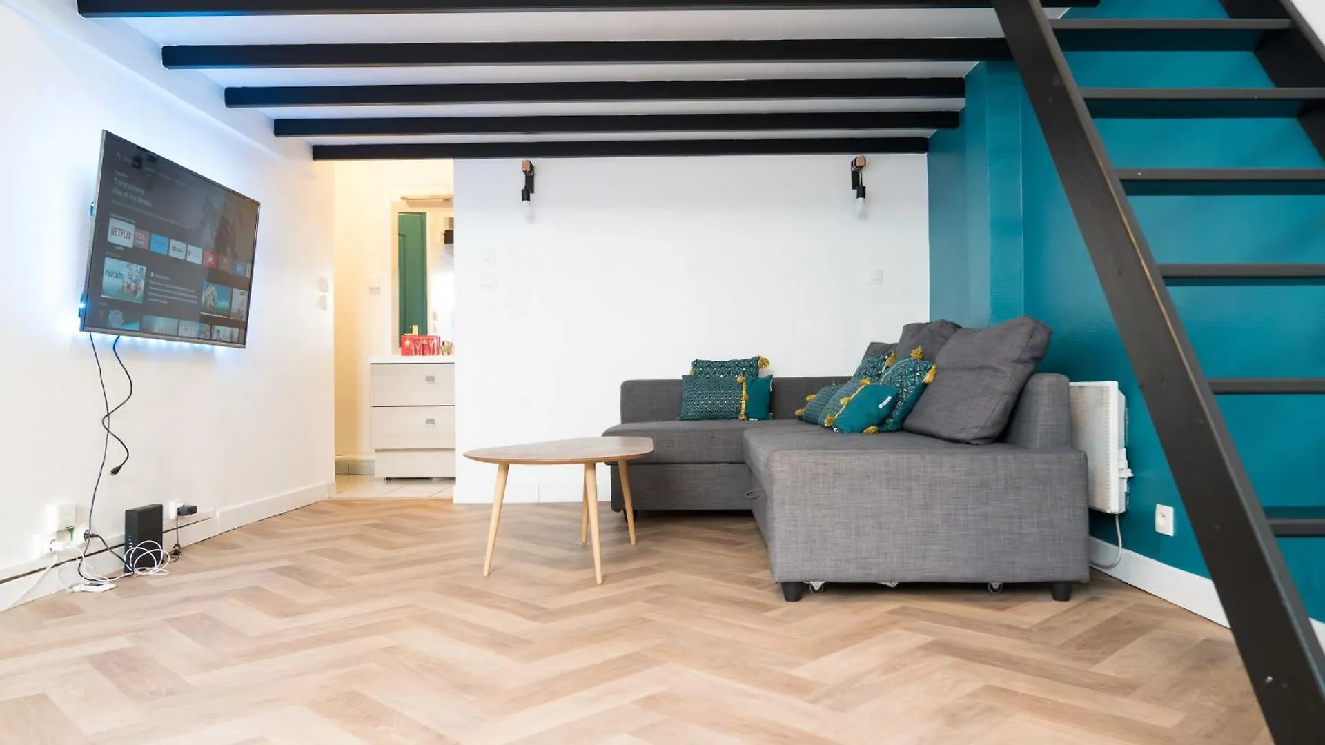 Balneo, Ecran Lcd, Literie 160X200 Apartment Lyon France