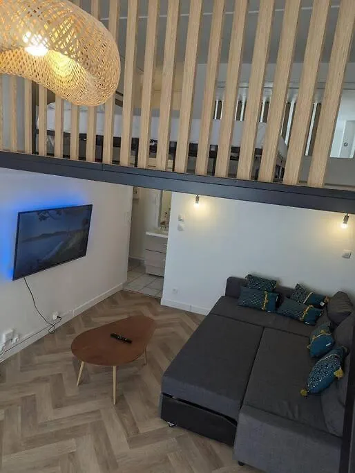 Balneo, Ecran Lcd, Literie 160X200 Apartment Lyon 0*,